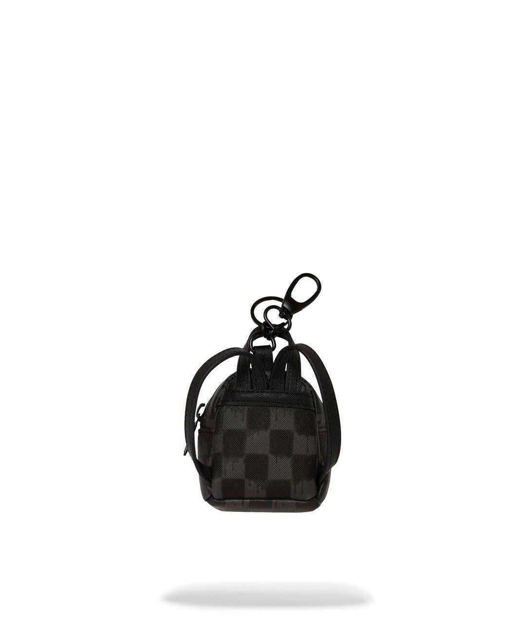 Portachiavi Sprayground nero Dripping sharks in paris backpack keychain