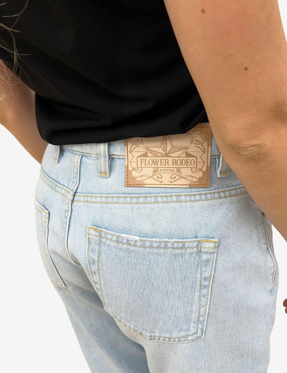 Jeans Twinset Actitude in denim chiaro donna
