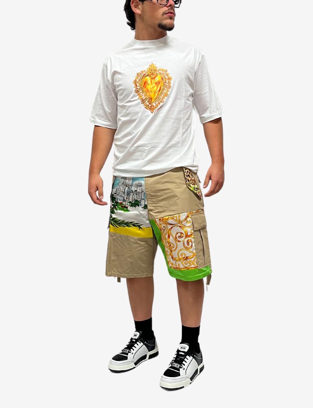 T-Shirt Moschino con stampa uomo