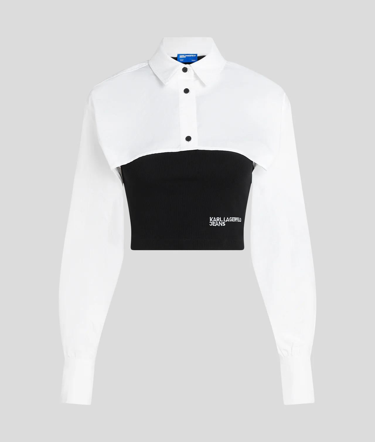 Blusa Karl Lagerfeld Jeans con camicia donna