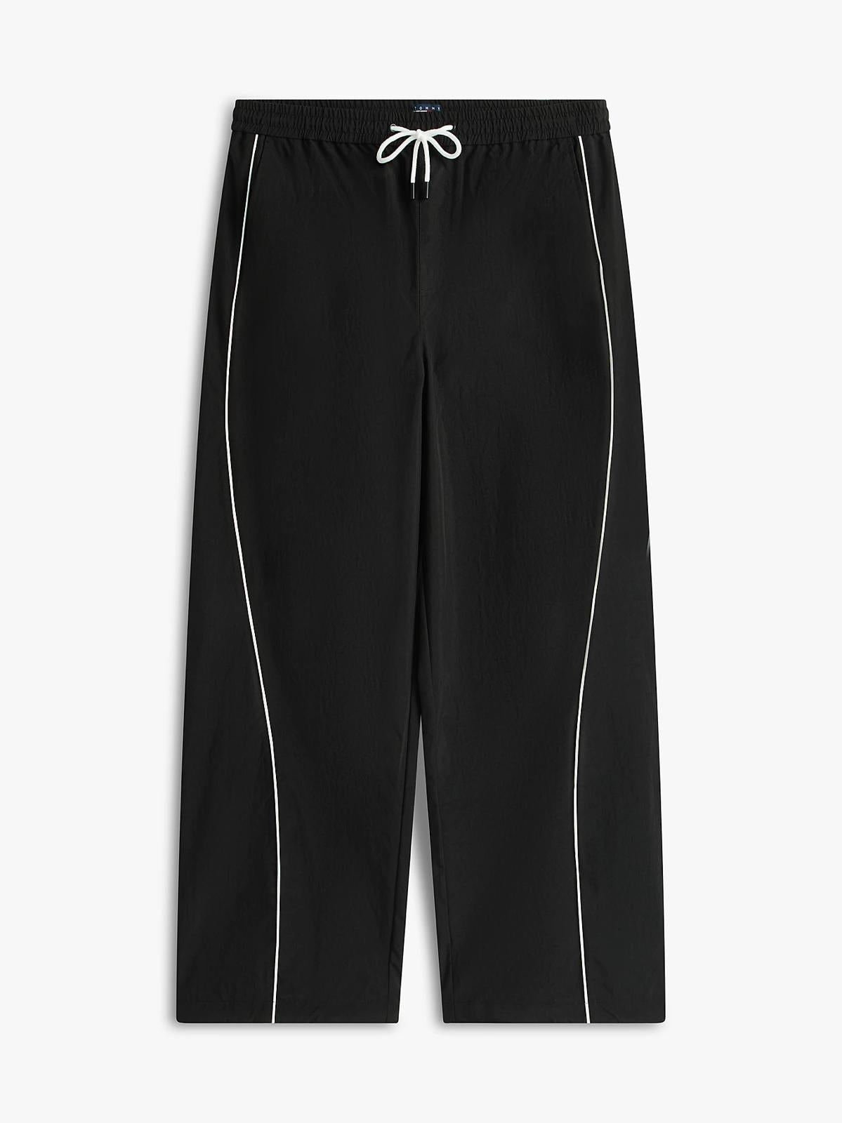 Pantalone Tommy Jeans in nylon "Parachute Track" uomo