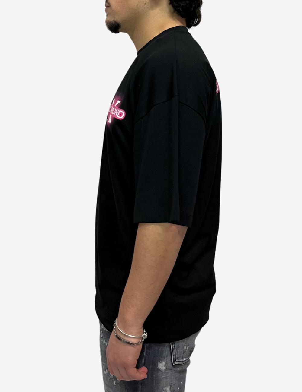 T-Shirt Richmond X con grafica e logo uomo