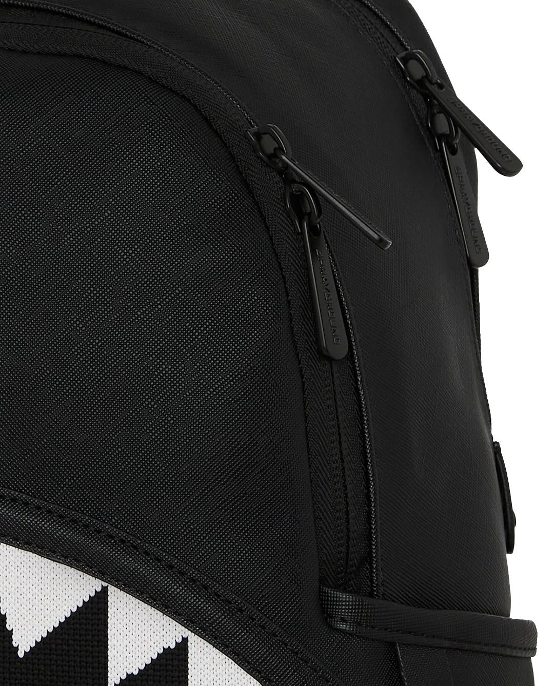Zainetto Sprayground nero Fly knit mouth savage backpack