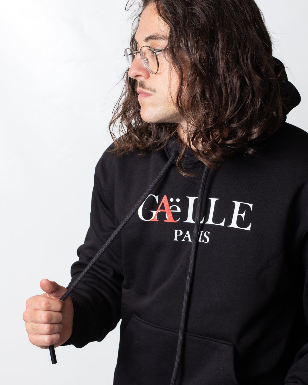 Felpa Gaelle con cappuccio e stampa uomo