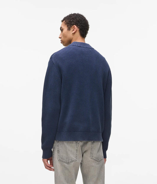 Maglia Karl Lagerfeld Jeans mezza zip uomo
