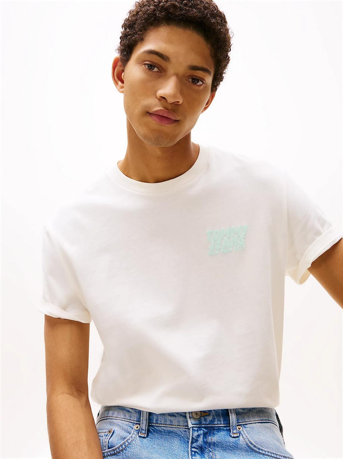 T-Shirt Tommy Jeans "Tommy New York" uomo