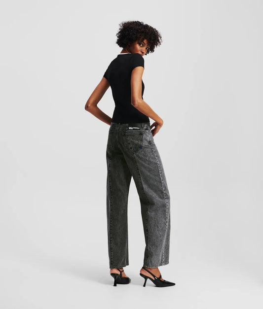 Jeans Karl Lagerfeld Jeans relaxed cinque tasche donna