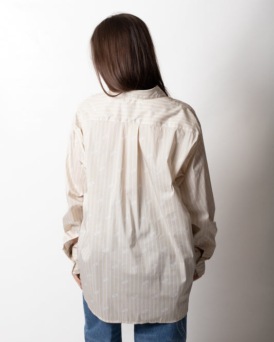 Camicia GCDS "Pinstripe Logo"
