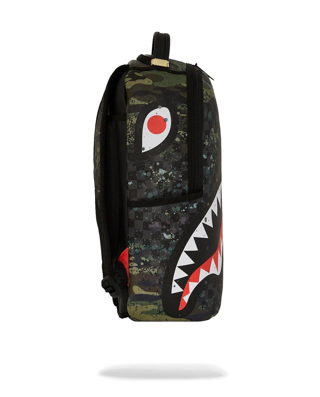 Zaino Sprayground nero Camo Splash dlxsv backpack