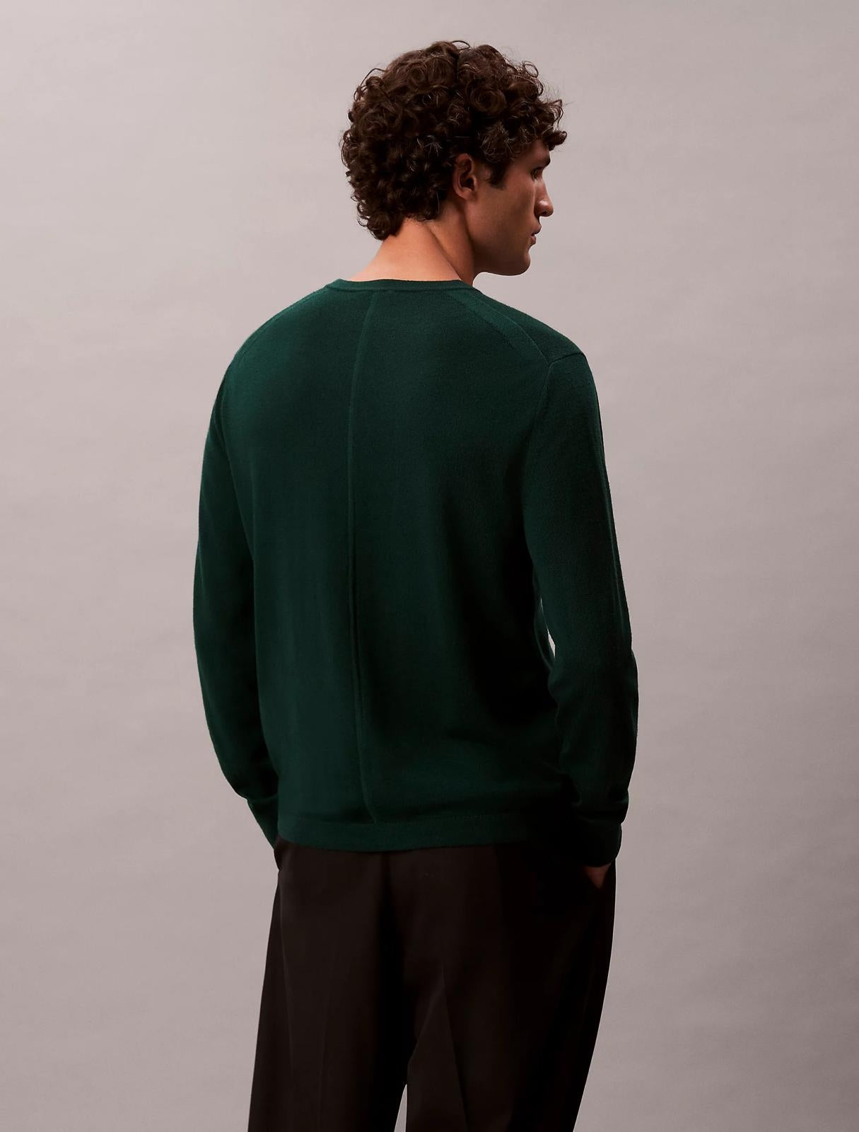 Maglia Calvin Klein classic fit in lana uomo