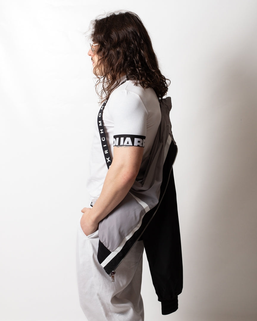 Giubbotto Richmond X in nylon con patch uomo