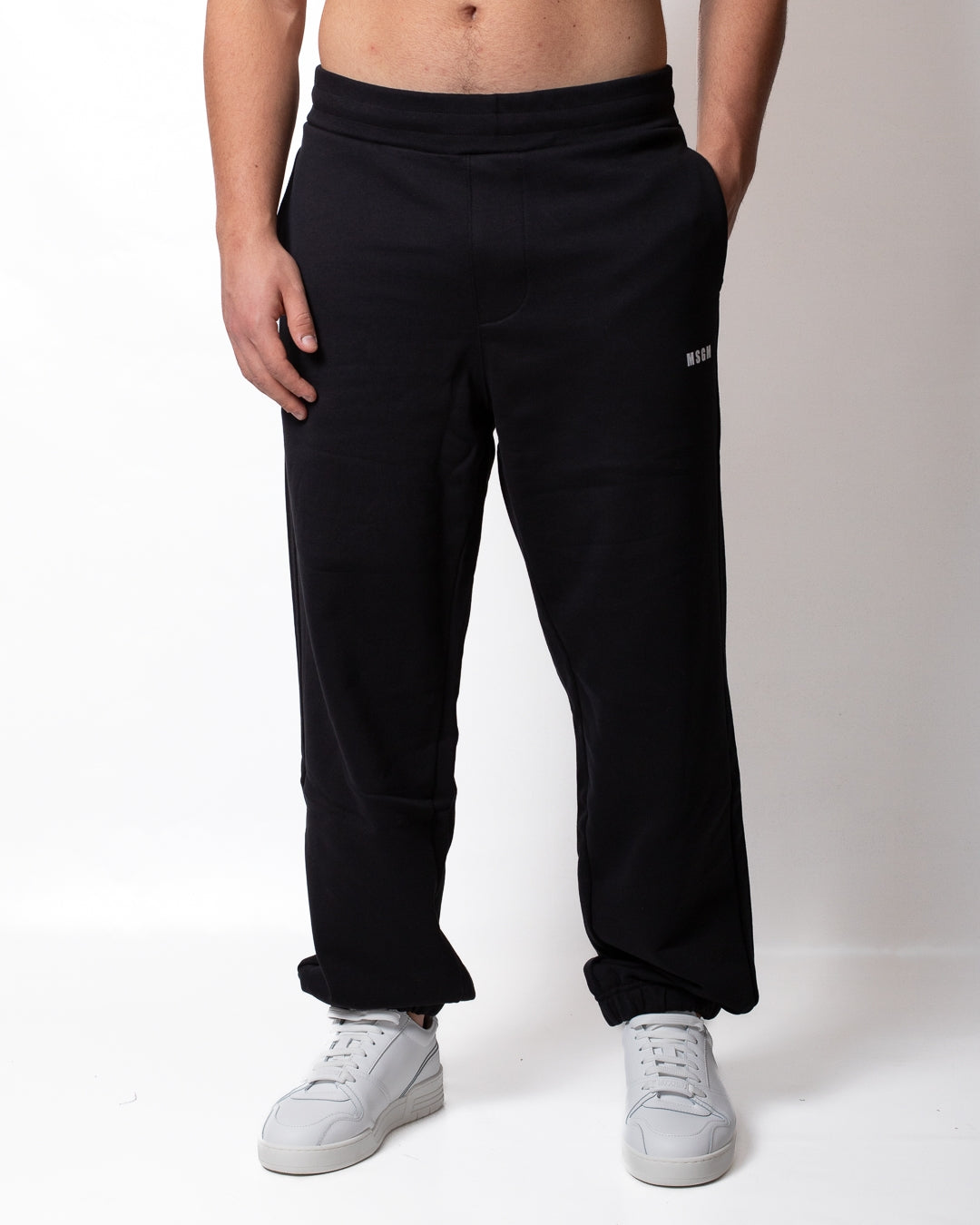 Pantalone MSGM in felpa con logo minimal