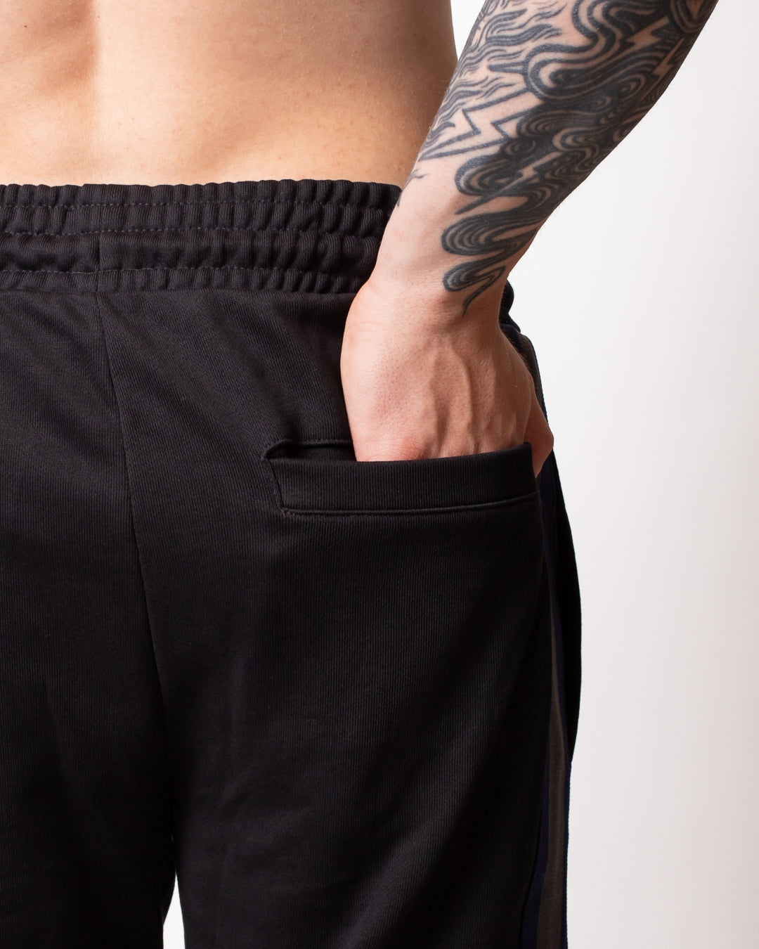 Pantalone Richmond X in felpa con bande a contrasto uomo