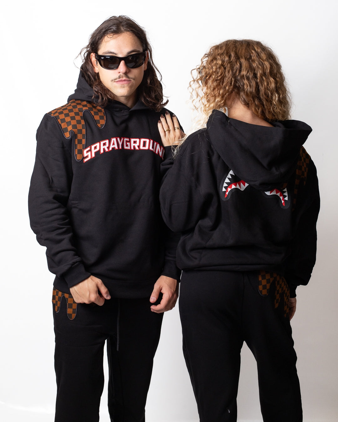 Felpa Sprayground con cappuccio "Drip"