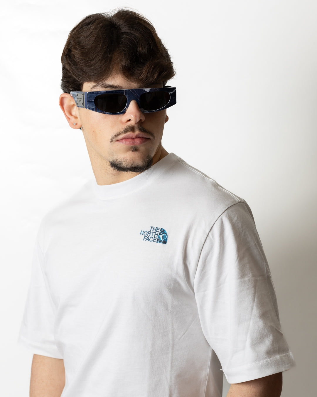 T-Shirt The North Face stampa logo box uomo