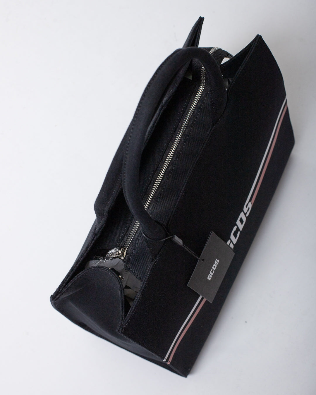 Borsa GCDS in tessuto "Logo stripes" donna