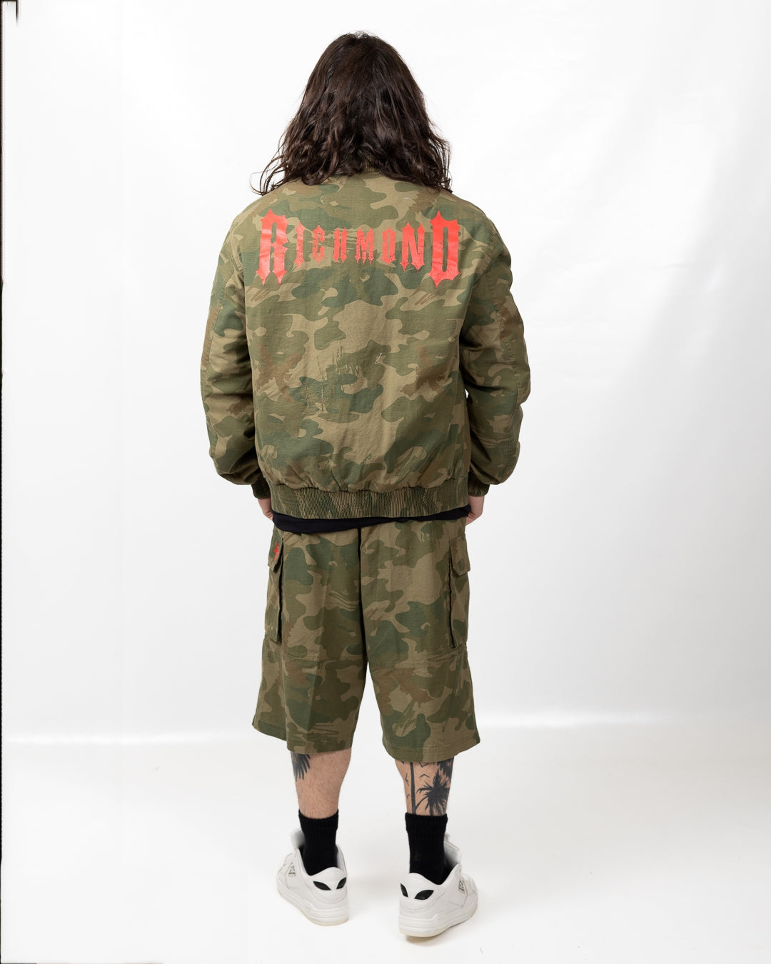 Giubbotto Richmond X bomber "Camo Logo" uomo