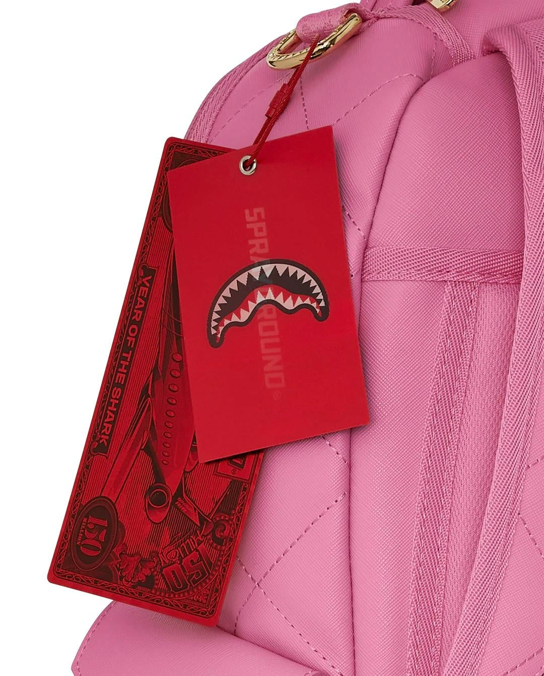 Zaino Sprayground fucsia hanging charms dlxsv backpack
