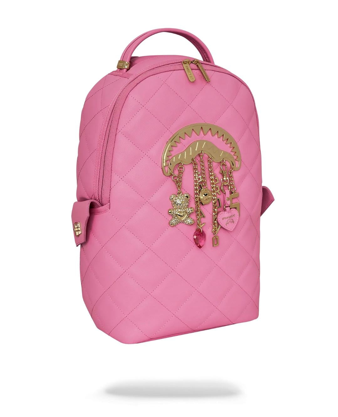 Zaino Sprayground fucsia hanging charms dlxsv backpack