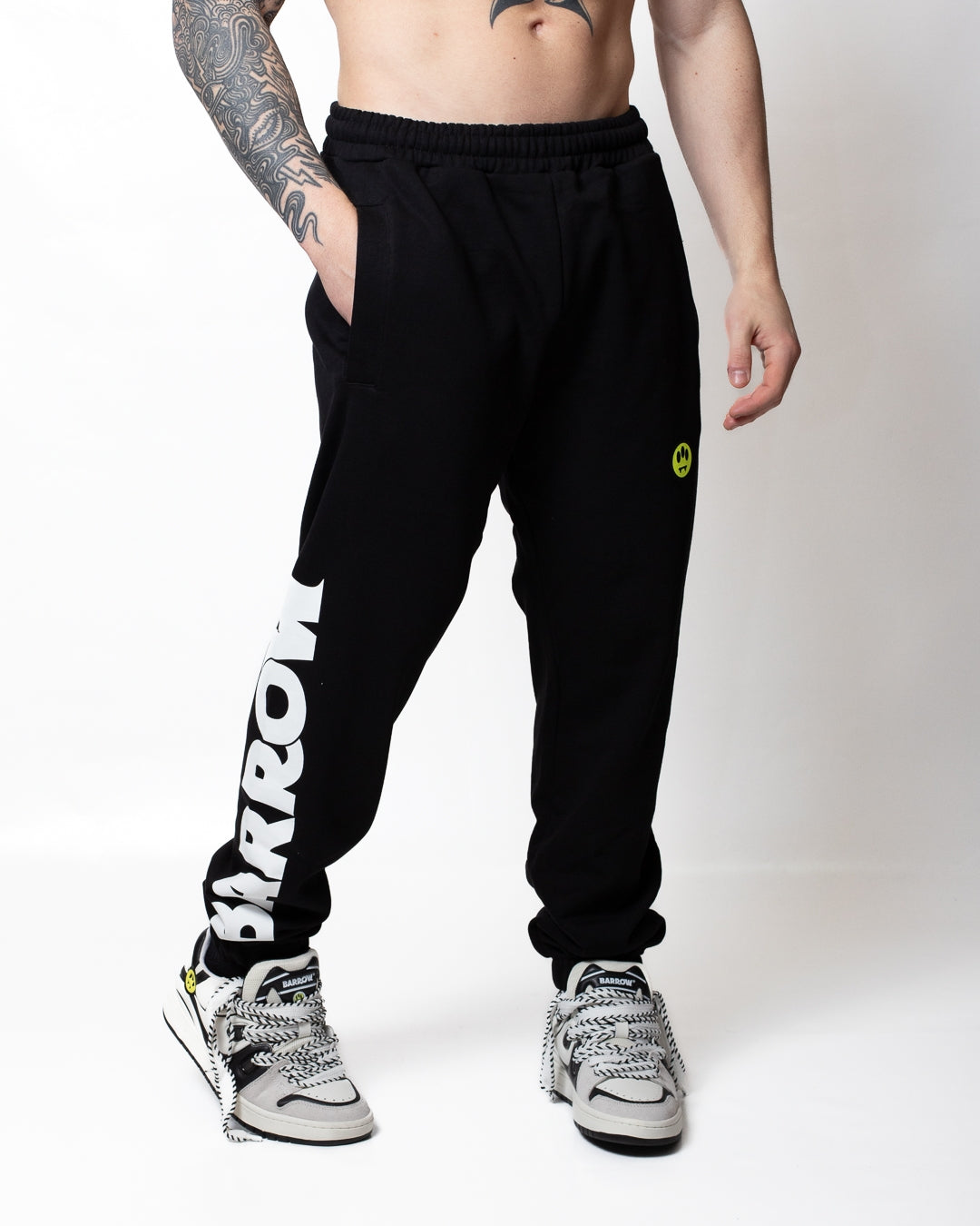 Pantalone Barrow in felpa con logo classic