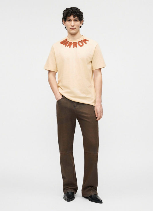 T-Shirt Barrow con logo sul collo
