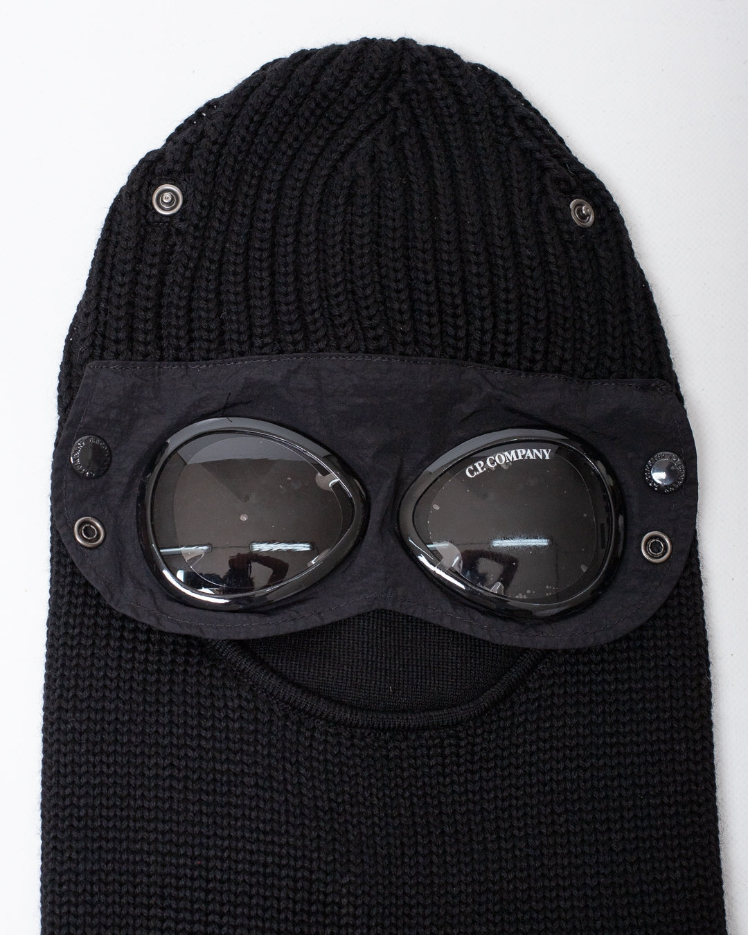 Balaclava C.P. Company in costina e in lana uomo