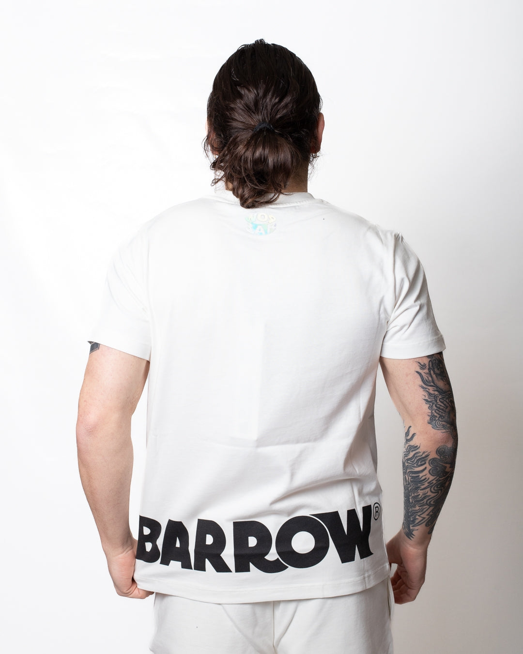 T-Shirt Barrow classic con logo stampato