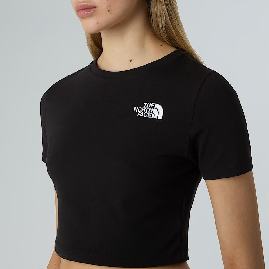T-Shirt The North Face slim cropped donna