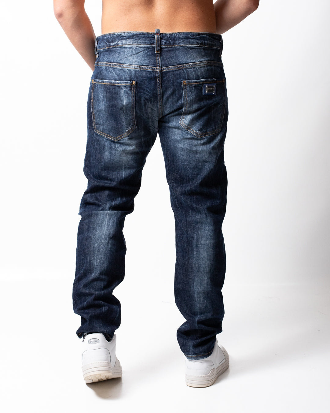 Jeans G2 Firenze "Blue Cobalto" slim uomo