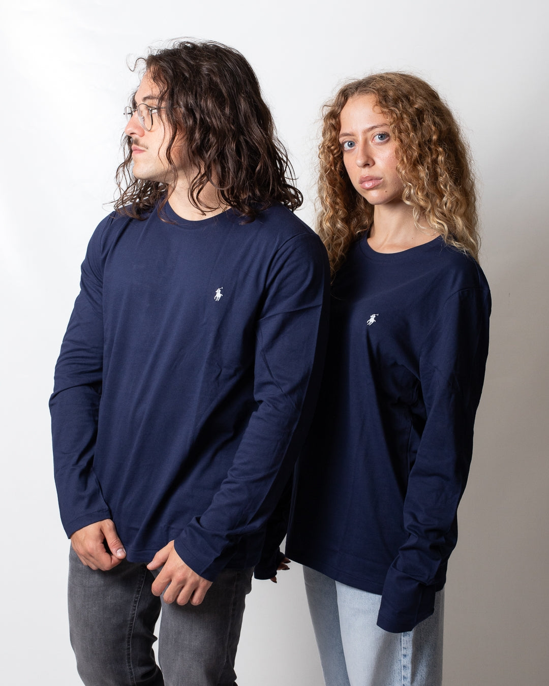 T-Shirt Polo Ralph Lauren basic manica lunga uomo
