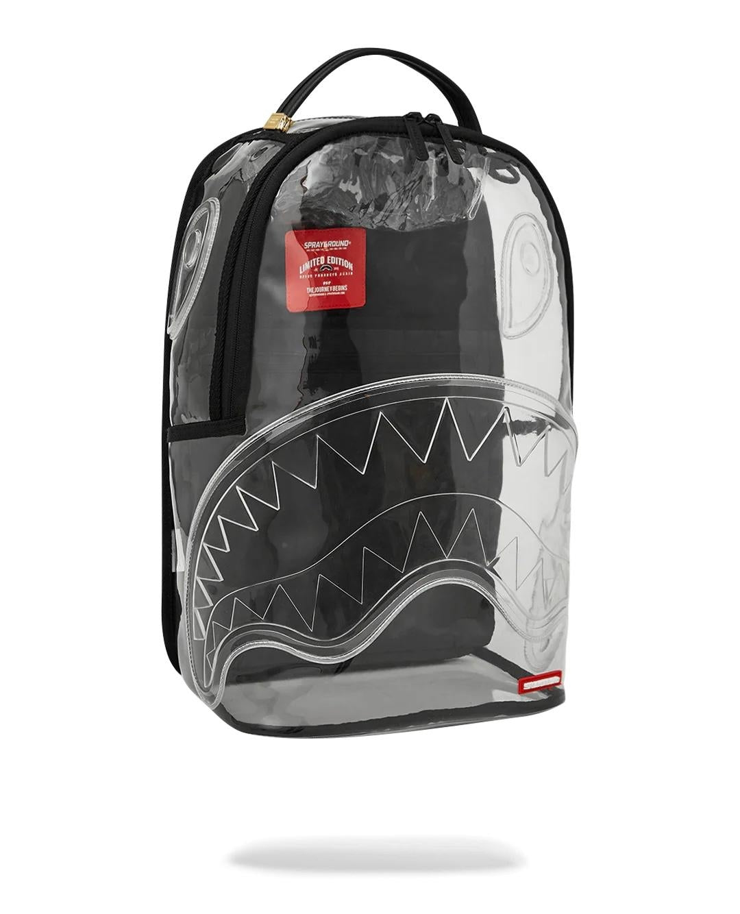 Zaino Sprayground trasparente Clear bear dlx backpack
