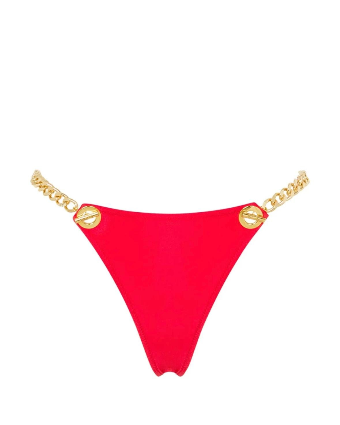 Slip mare Moschino Swim con catene donna