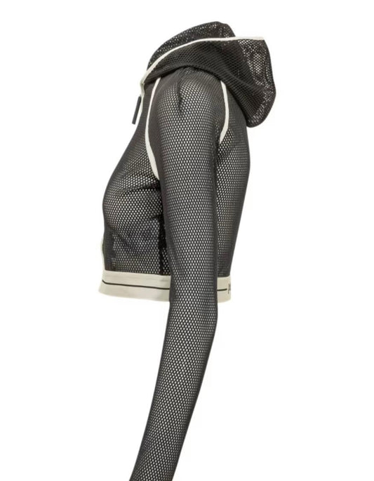 Felpa Palm Angels "Logo Mesh" donna