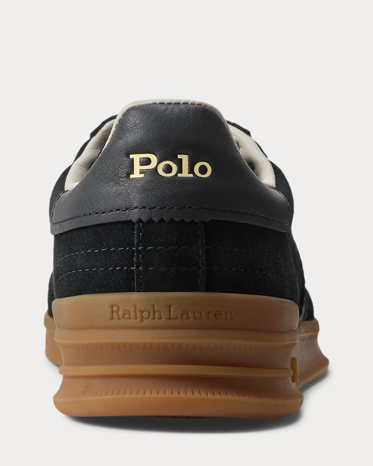 Sneakers Polo Ralph Lauren in pelle scamosciata con logo stampato
