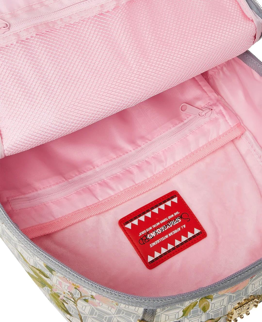 Zaino Sprayground bianco AI Floral dlxsf backpack