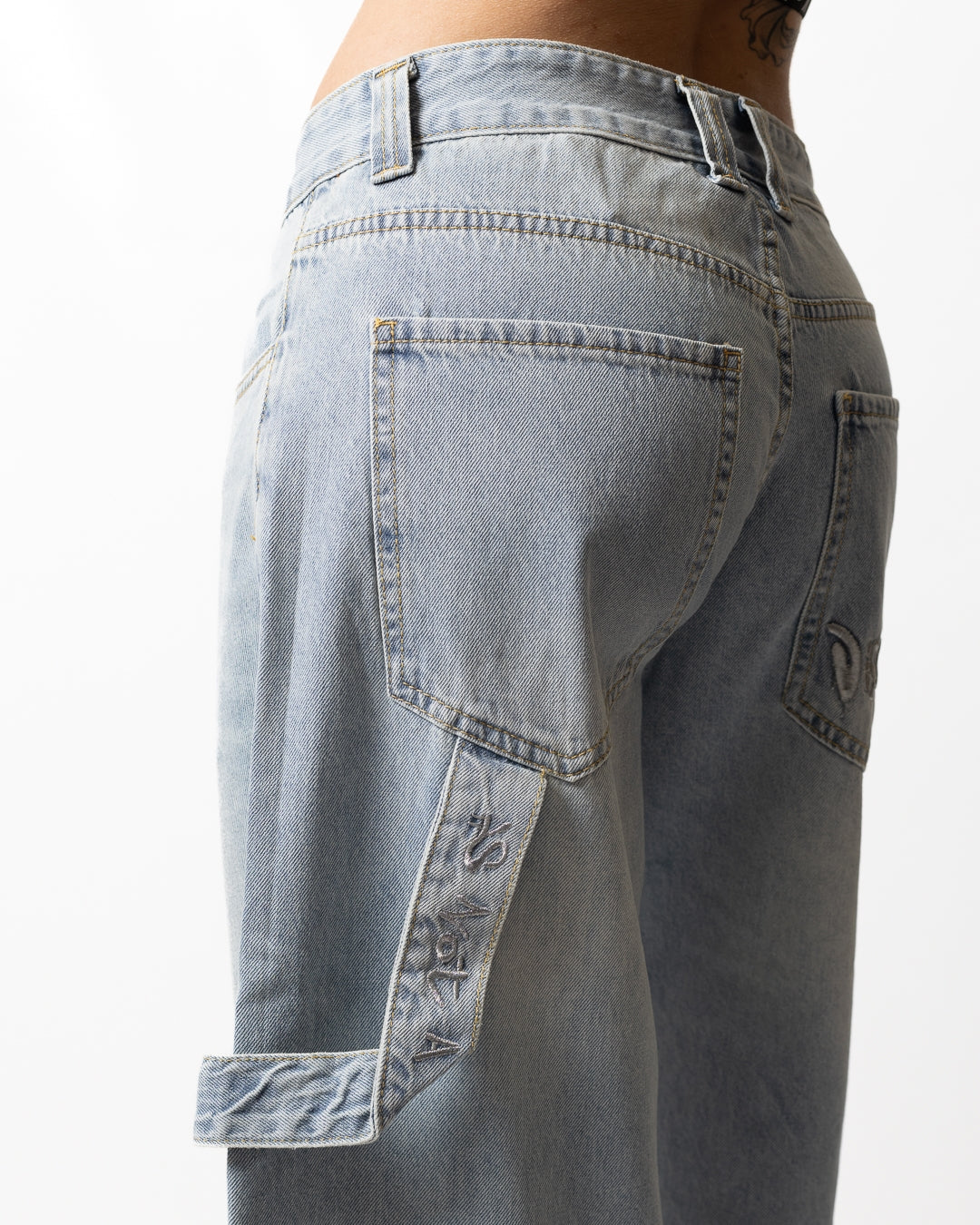 Jeans Disclaimer baggy donna