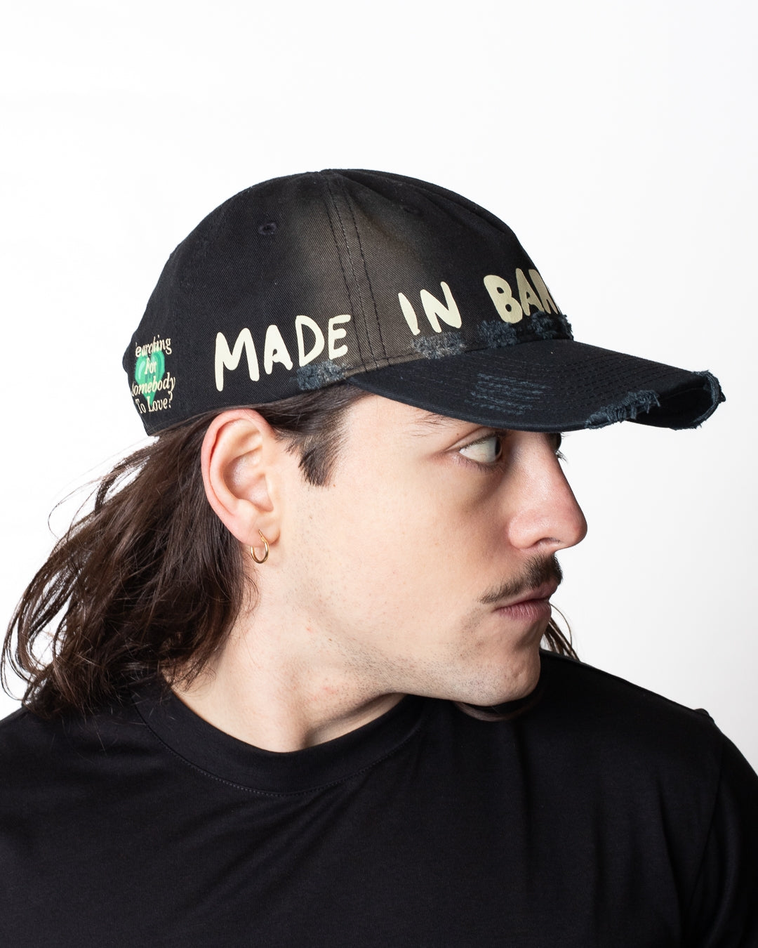Cappello Barrow con visiera e logo stampato