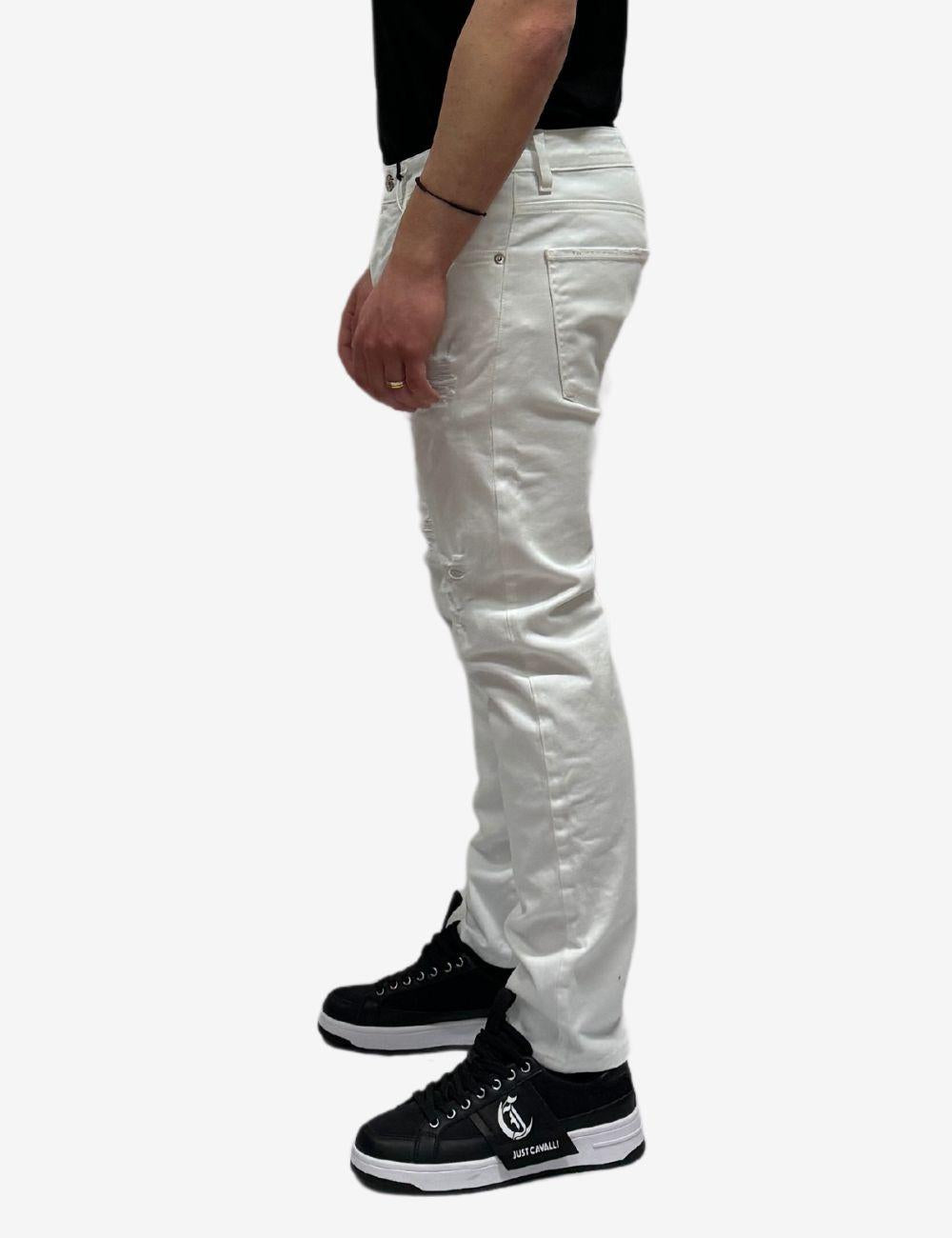 Jeans G2Firenze "White Bandana" uomo