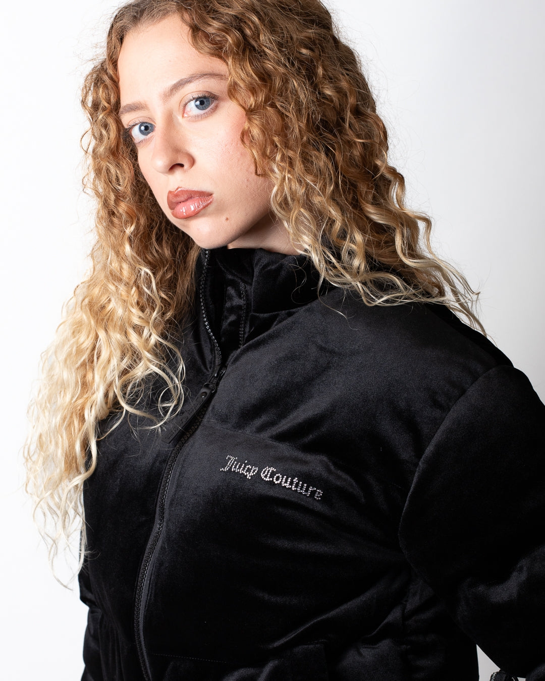 Giubbotto Juicy Couture "Puffer Velour" donna