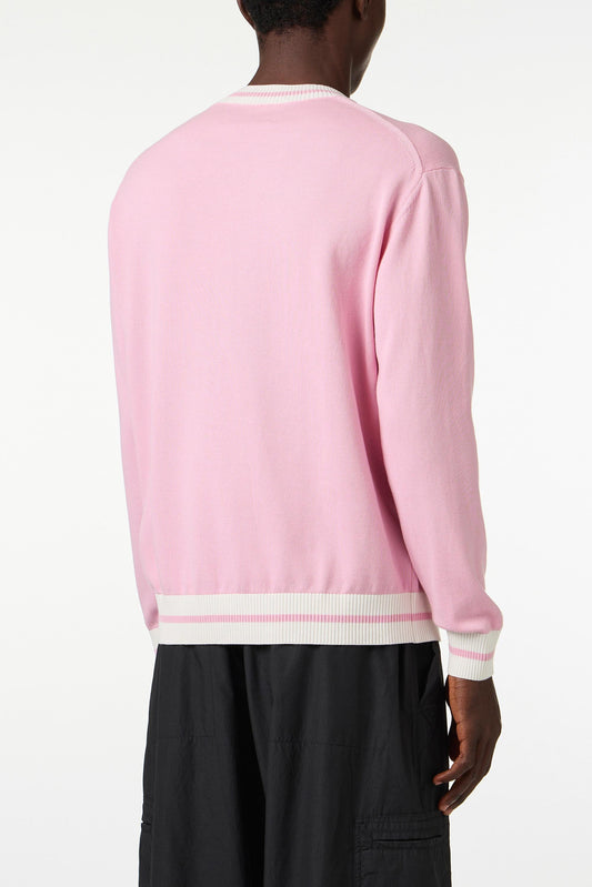 Maglia Iceberg girocollo con dinosauri intarsiati uomo