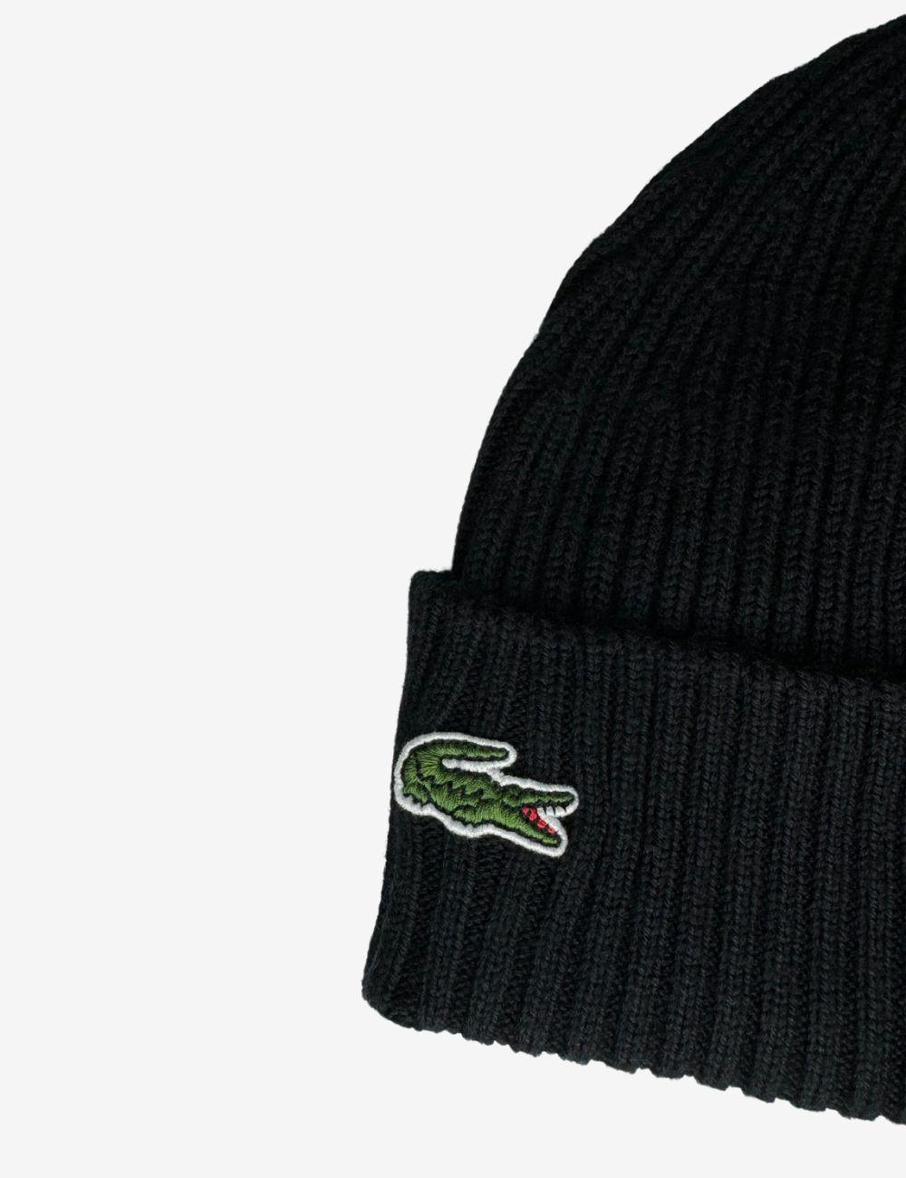 Cappello Lacoste a costine logato