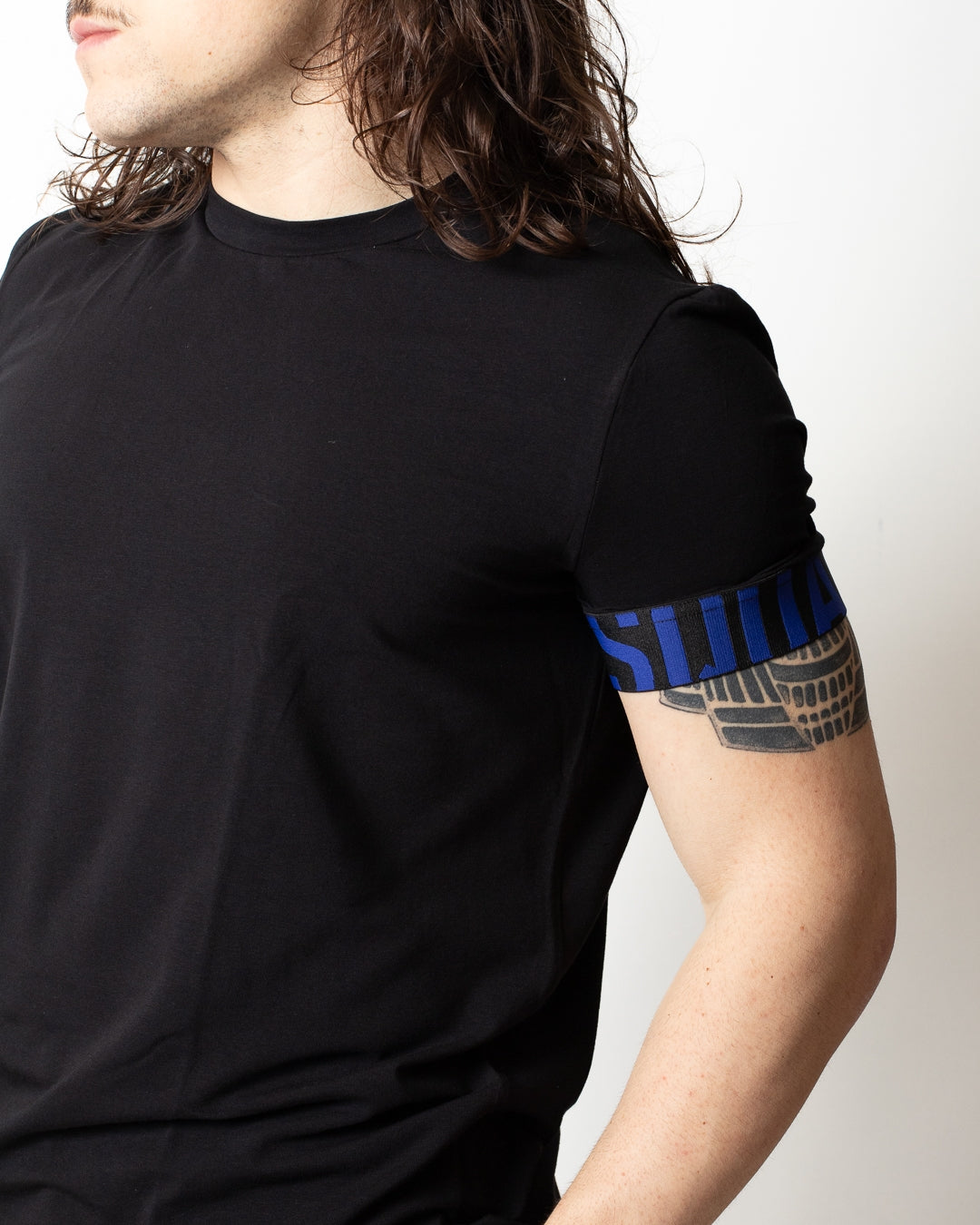 T-Shirt Dsquared2 con fascia logata uomo