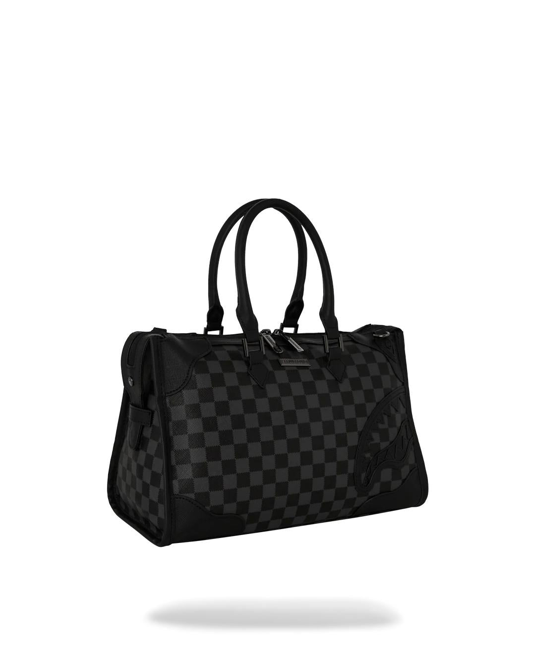 Borsa Sprayground nero midnight chateau pyramid mini duffle