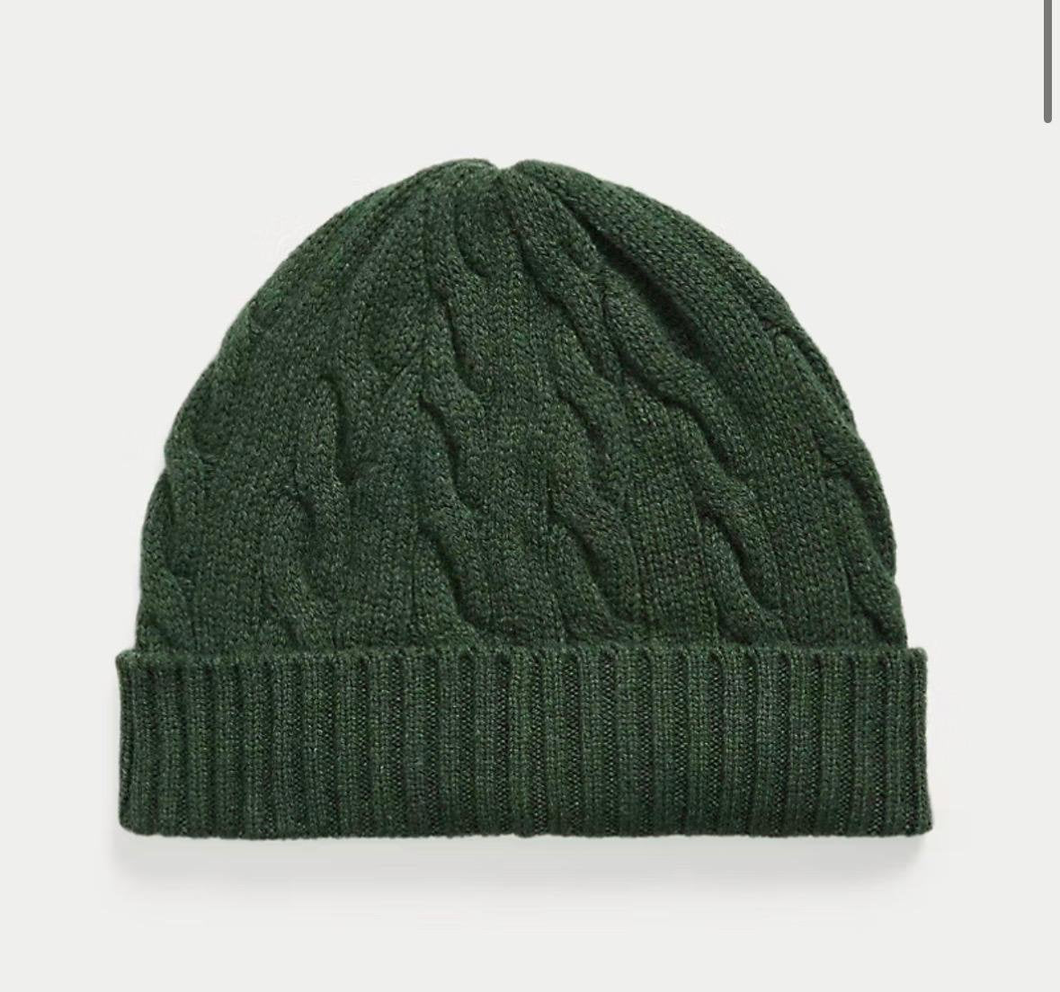 Cappello Polo Ralph Lauren con trama a treccia e logo ricamato