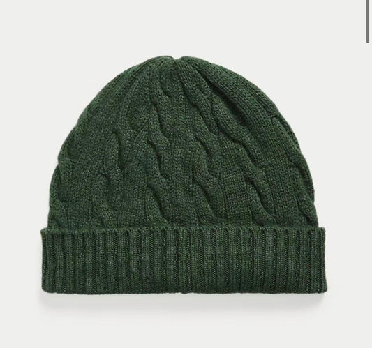 Cappello Polo Ralph Lauren con trama a treccia e logo ricamato