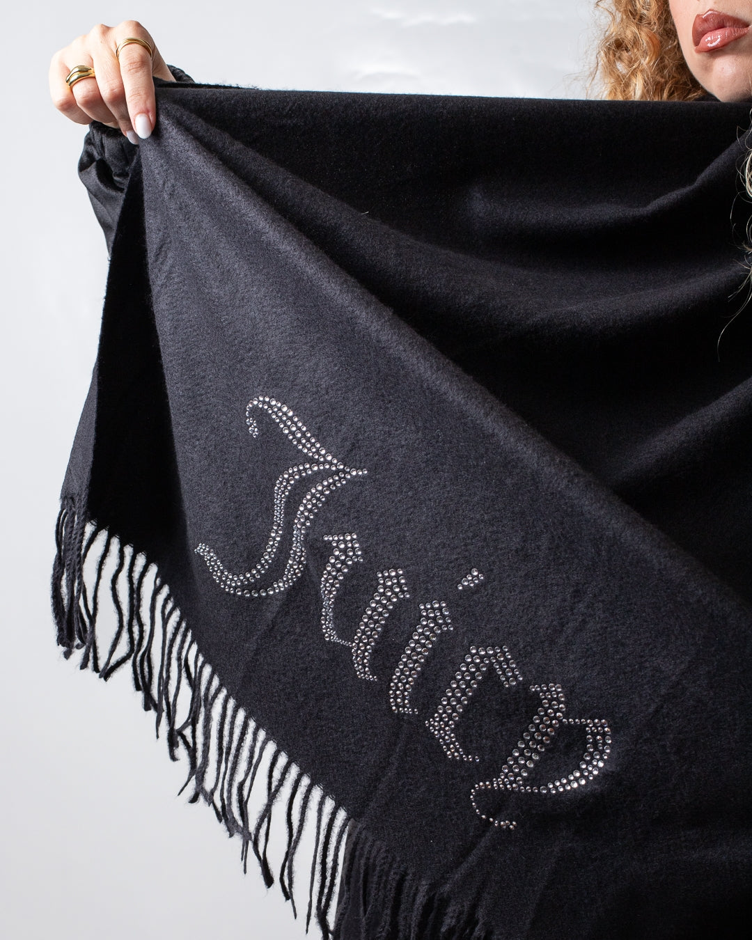 Sciarpa Juicy Couture "Logo Strass" donna