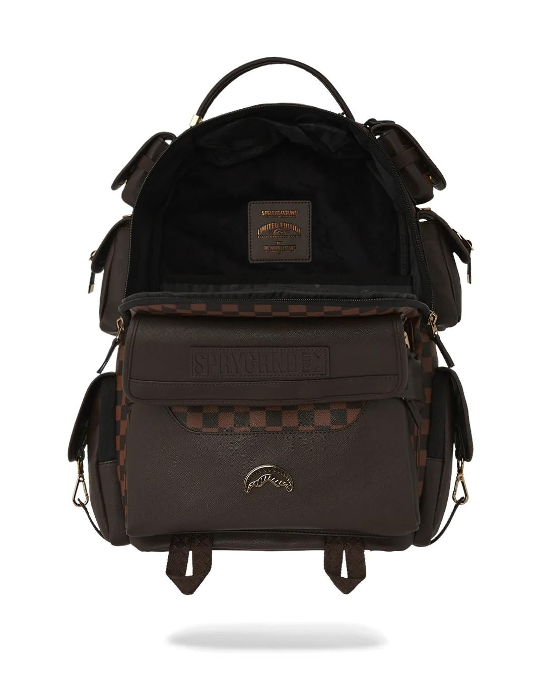 Zaino Sprayground marrone spec ops pixel emboss backpack