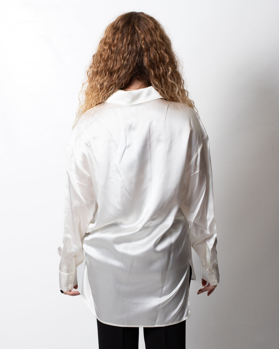 Camicia Nenette over in seta donna