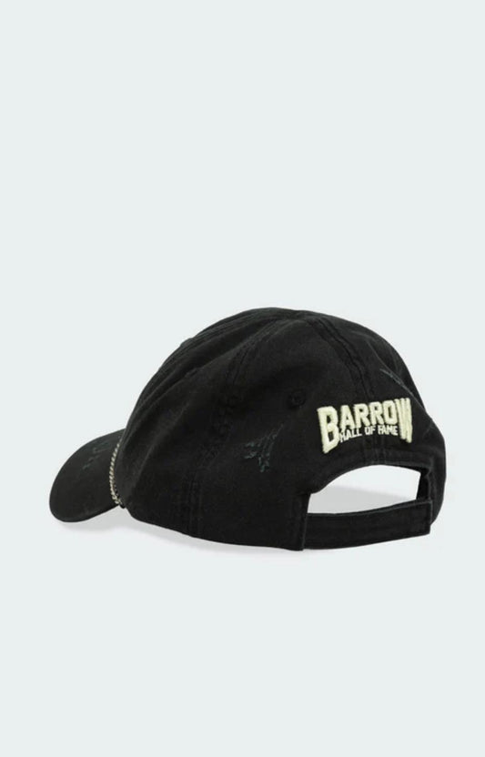 Cappello Barrow con visiera, ricami e perline