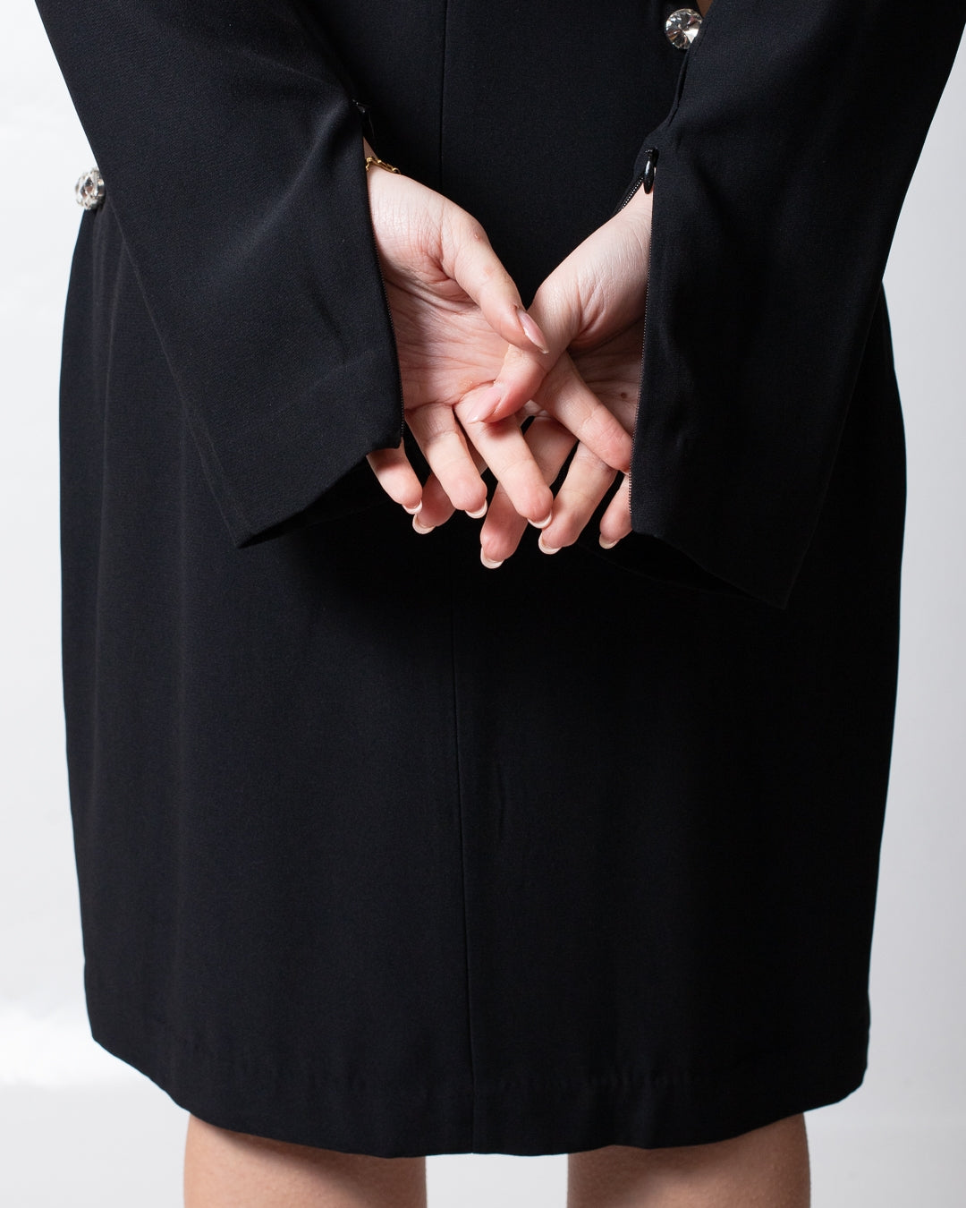 Abito John Richmond con gioielli e dettagli cut-out donna
